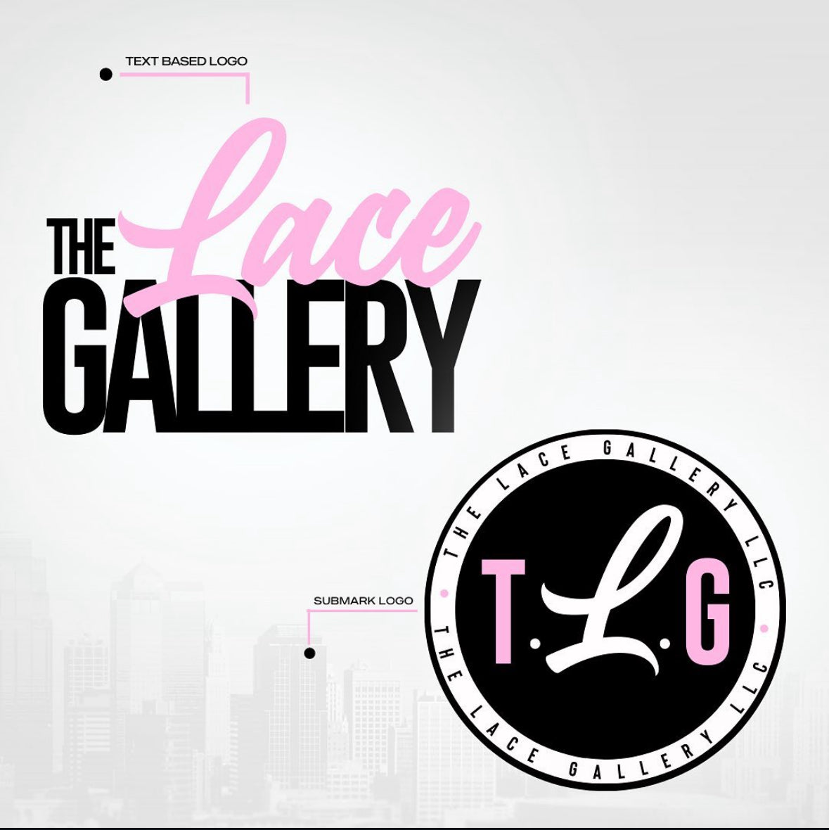 Text & Sub-Mark Logo Package