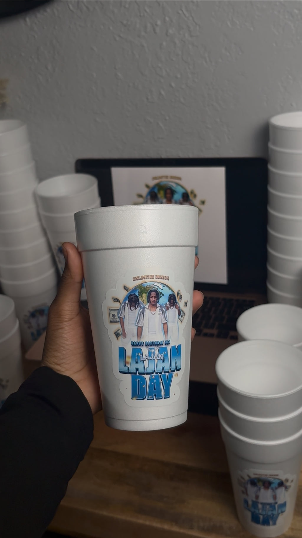 Custom Styrofoam Cups